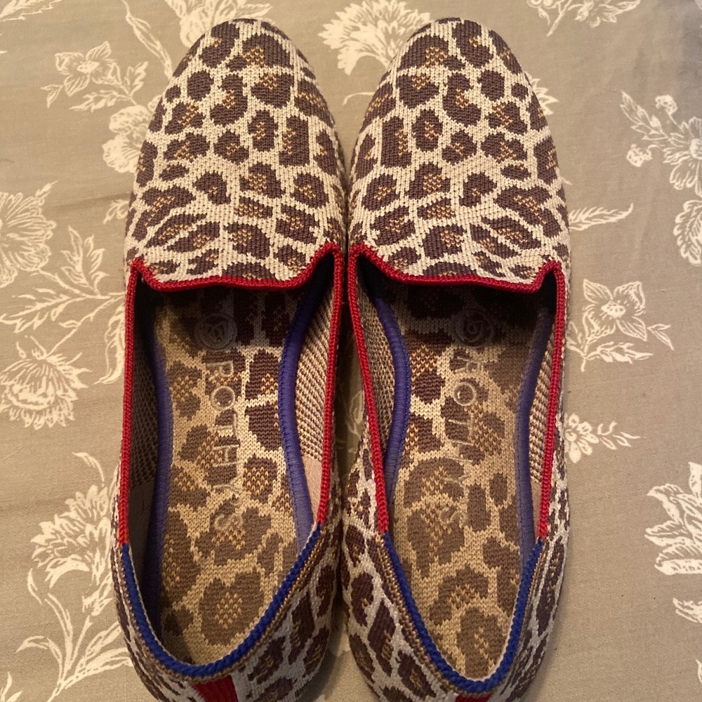 Leopard Rothy’s Loafers